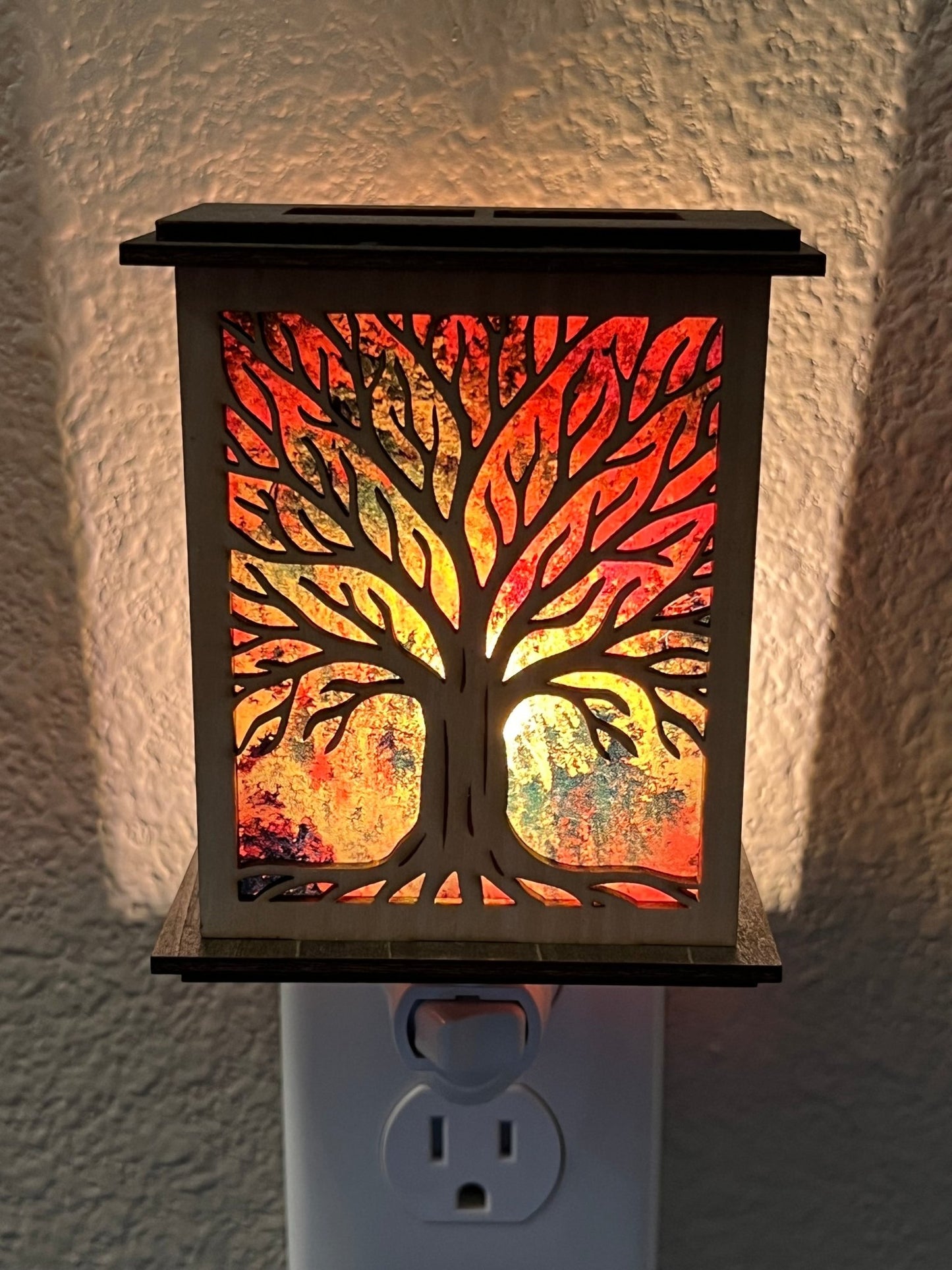 Family Tree Lantern Nightlight SVG Bundle | Laser Cut Files