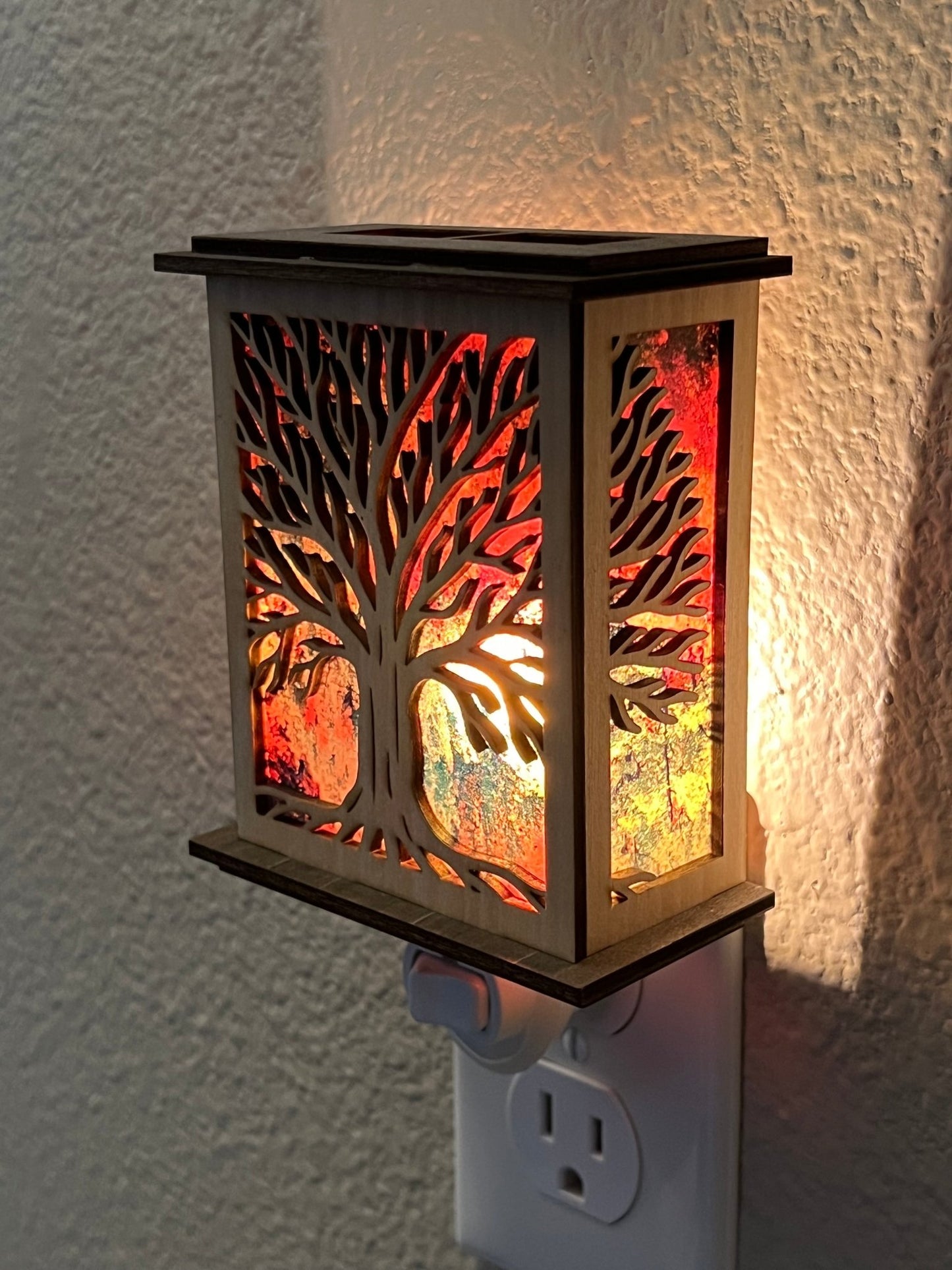 Family Tree Lantern Nightlight SVG Bundle | Laser Cut Files