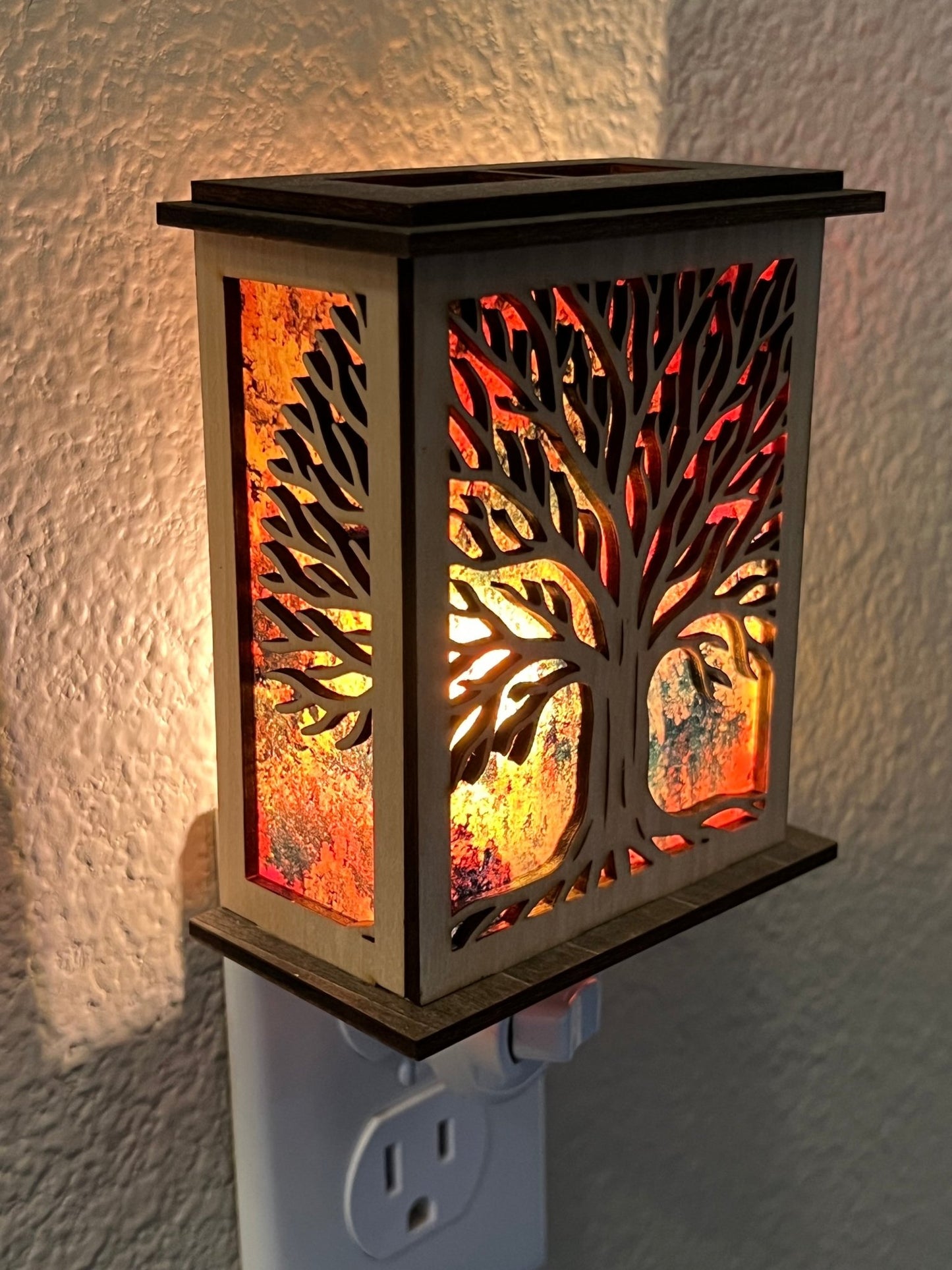 Family Tree Lantern Nightlight SVG Bundle | Laser Cut Files